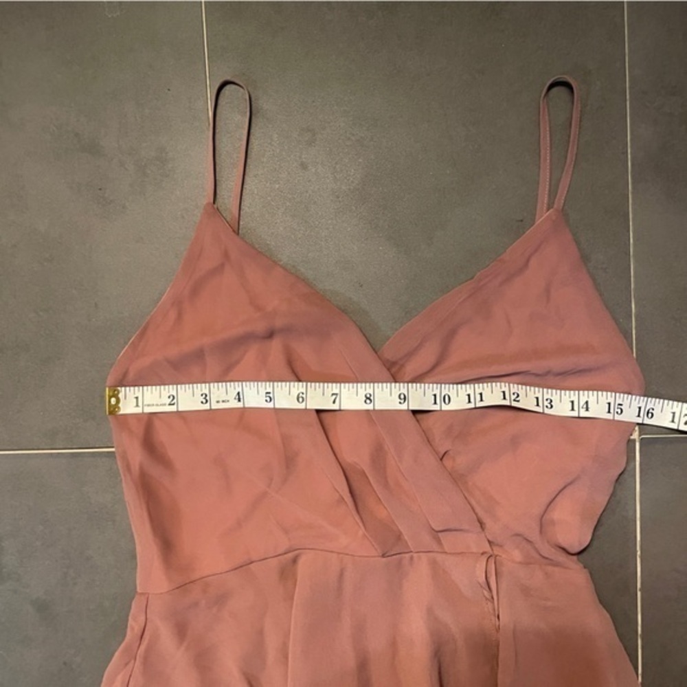 Windsor Beautiful Mauve Flowy Mini Dress - Picture 5 of 5